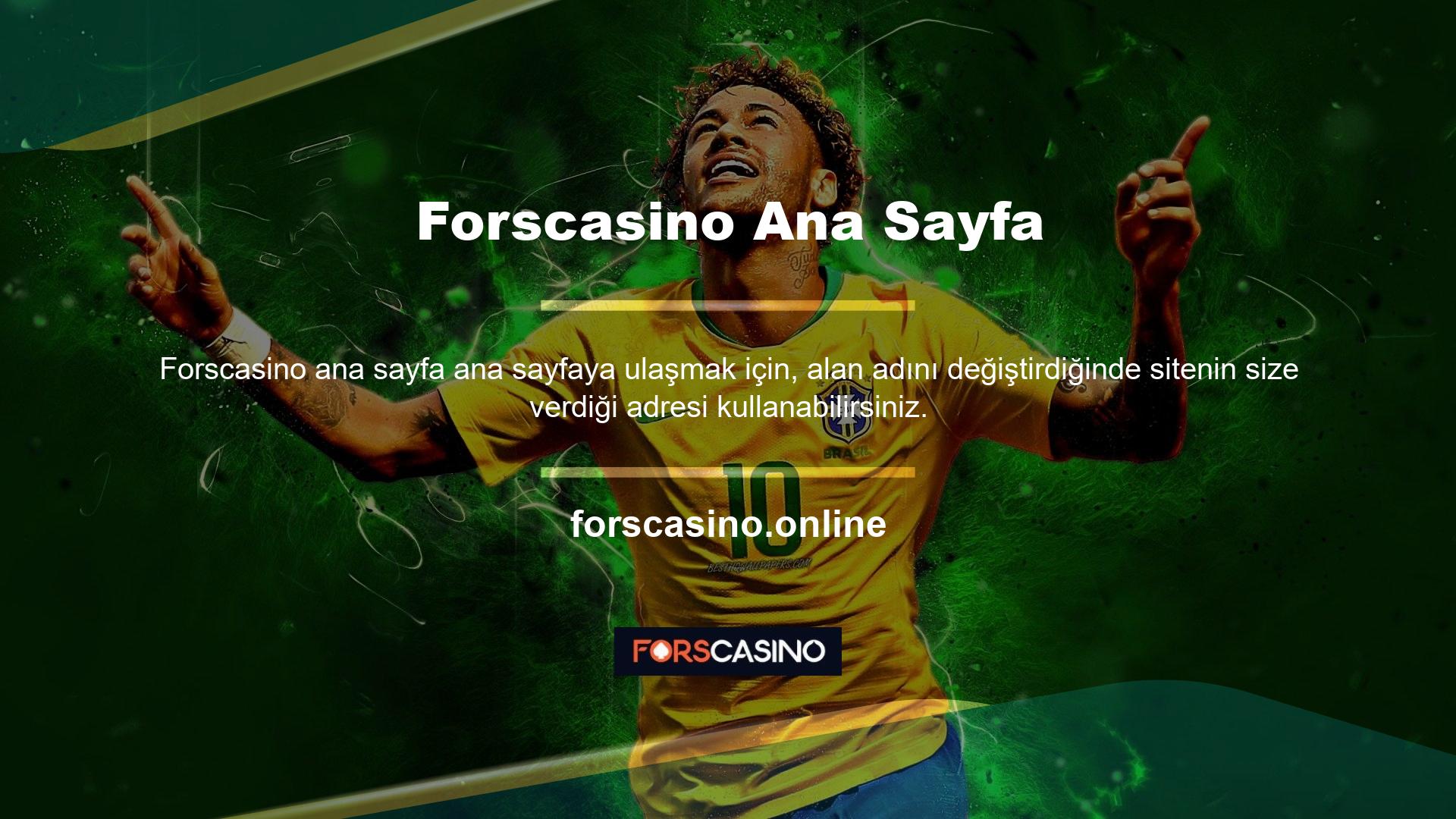 Kullanıcılar yine de Forscasino bahis sitesinde aynı bahis seçeneklerini ve bonus özelliklerini kullanabilirler
